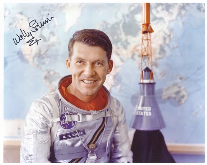 Wally Schirra autograph