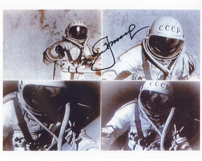 Alexei Leonov autograph
