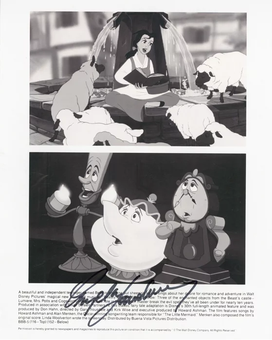 Angela Lansbury autograph