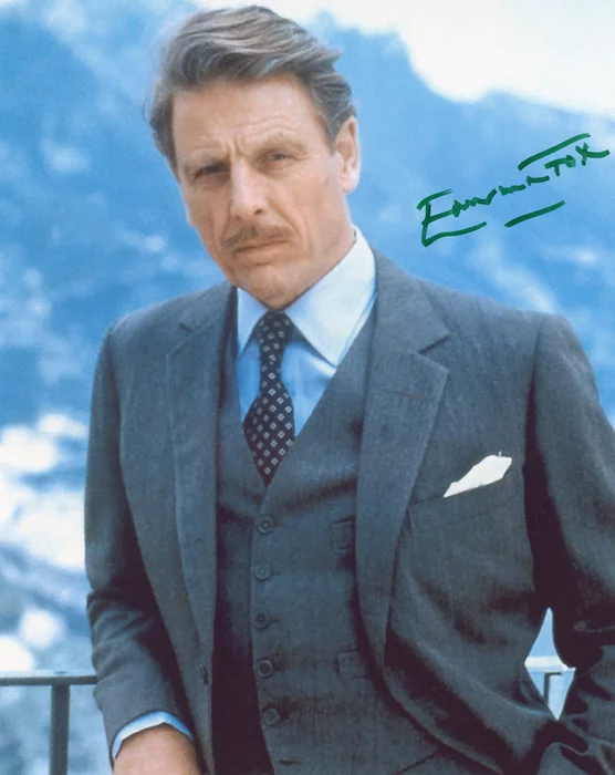 Edward Fox autograph