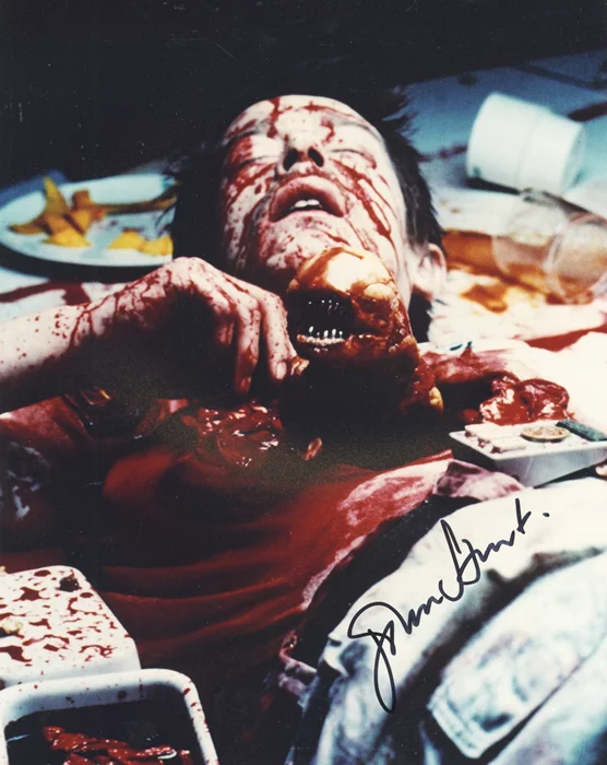 John Hurt autograph