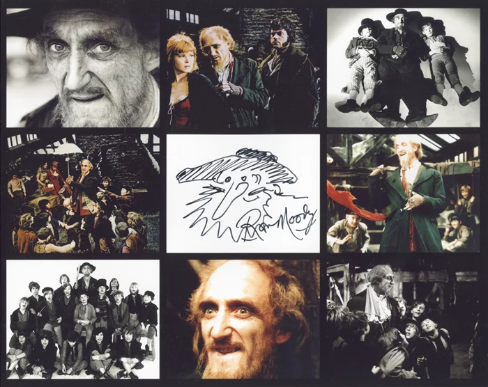 Ron Moody autograph