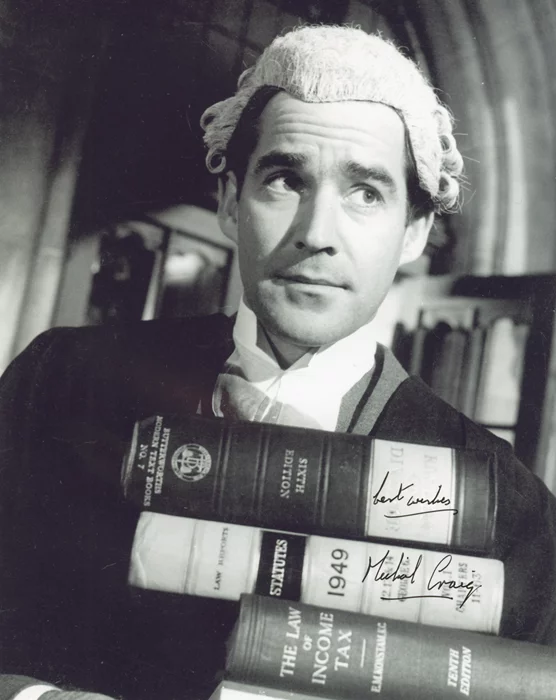 Michael Craig autograph