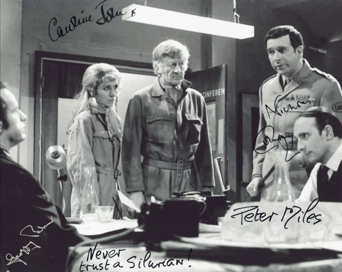 Doctor Who and the Silurians autograph