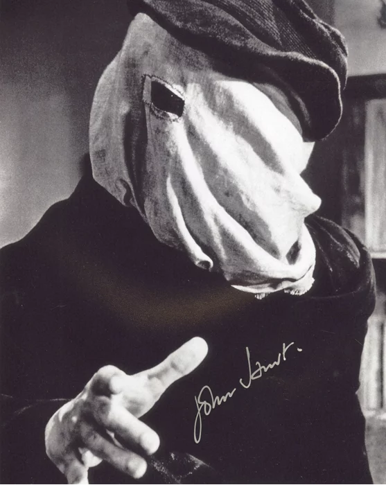 John Hurt autograph