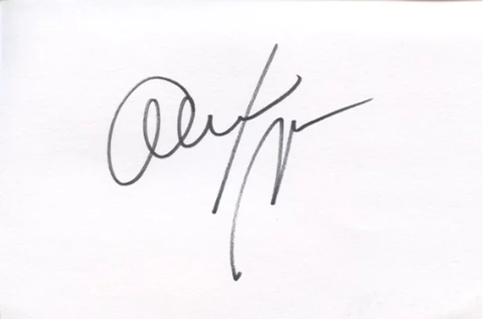 Alexa Vega autograph