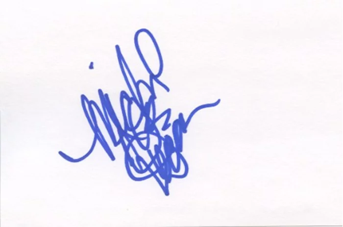 Michael Clarke Duncan autograph