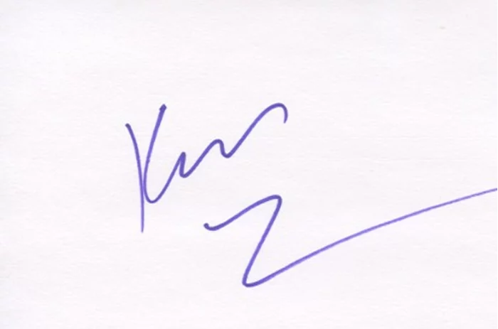 Kristin Chenoweth autograph