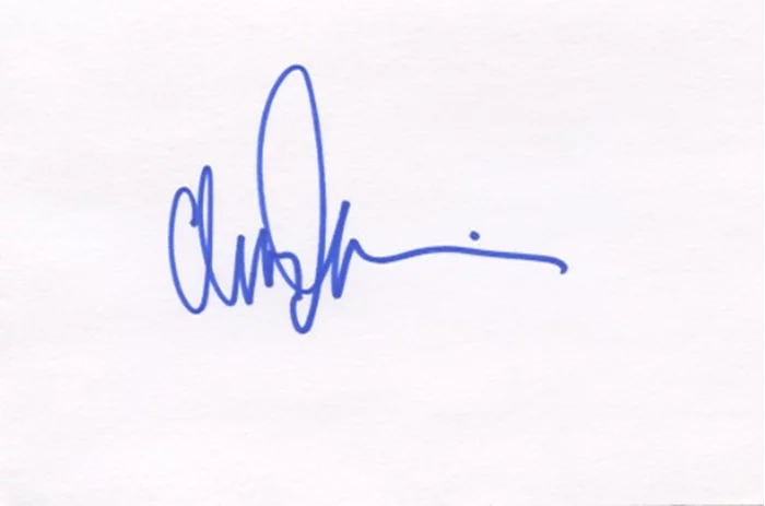 Clive Davis autograph