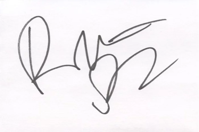 Robert Rodriguez autograph