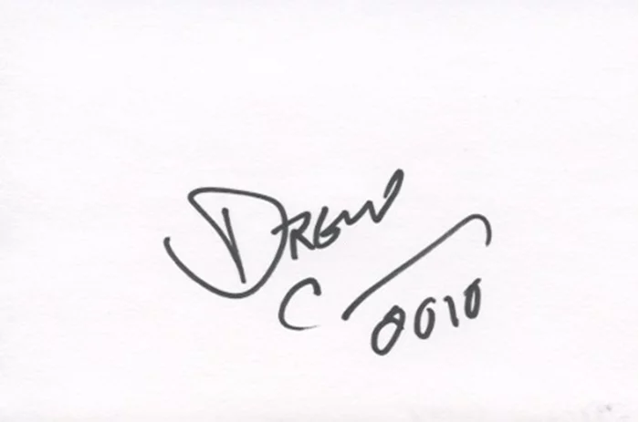 Drew Carey autograph
