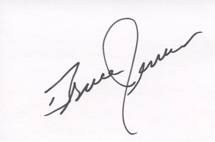 Bruce Jenner autograph