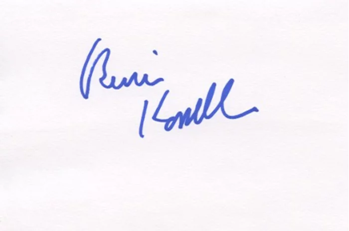 Bernie Kopell autograph