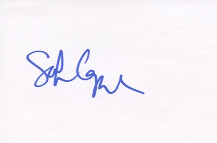 Sofia Coppola autograph
