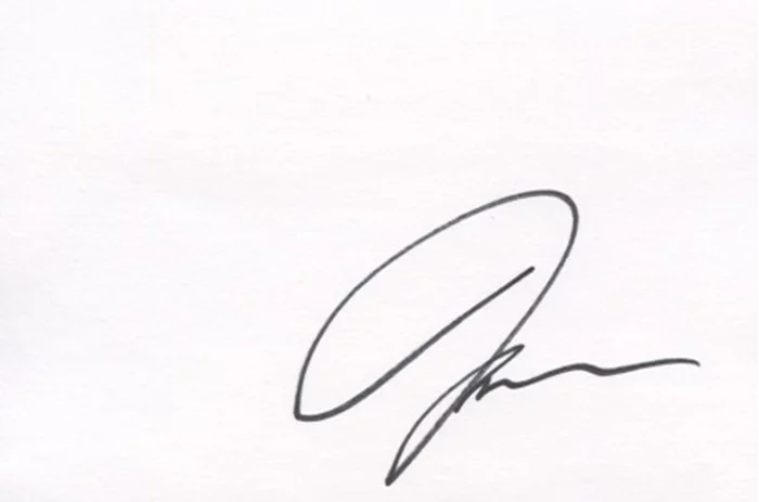 Joe Jonas autograph