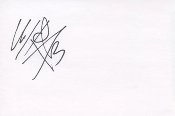 will.i.am autograph