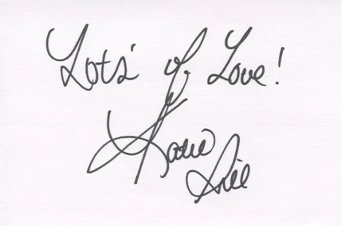 Katie Gill autograph