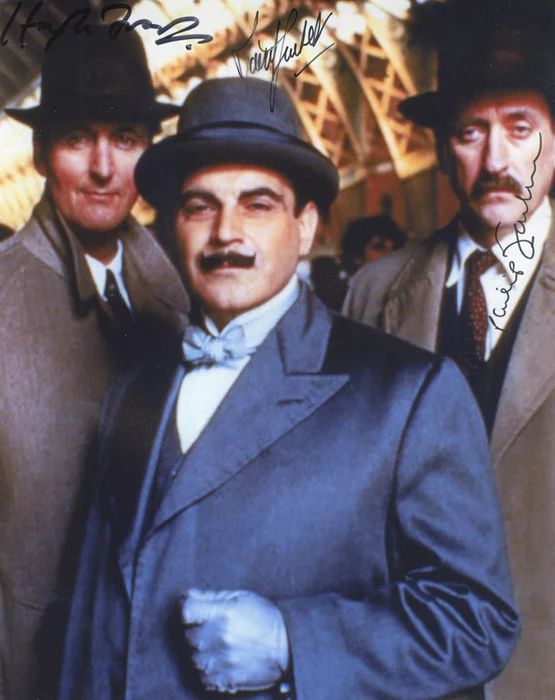 Poirot autograph