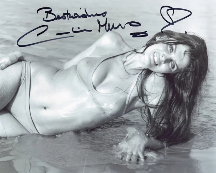 Caroline Munro autograph