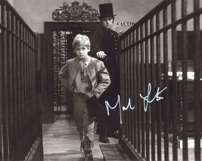 Mark Lester autograph