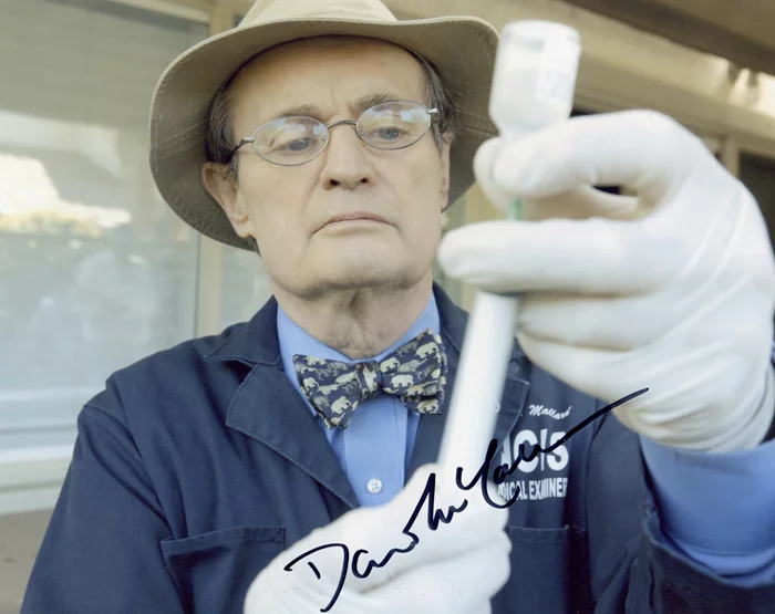 David McCallum autograph