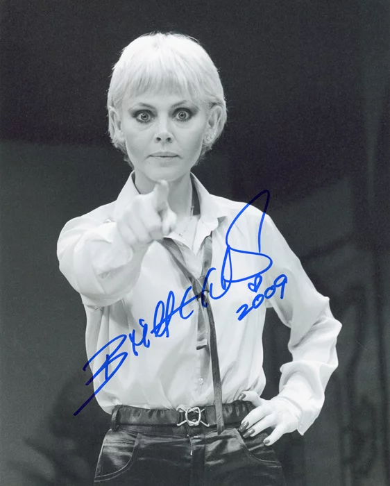 Britt Ekland autograph