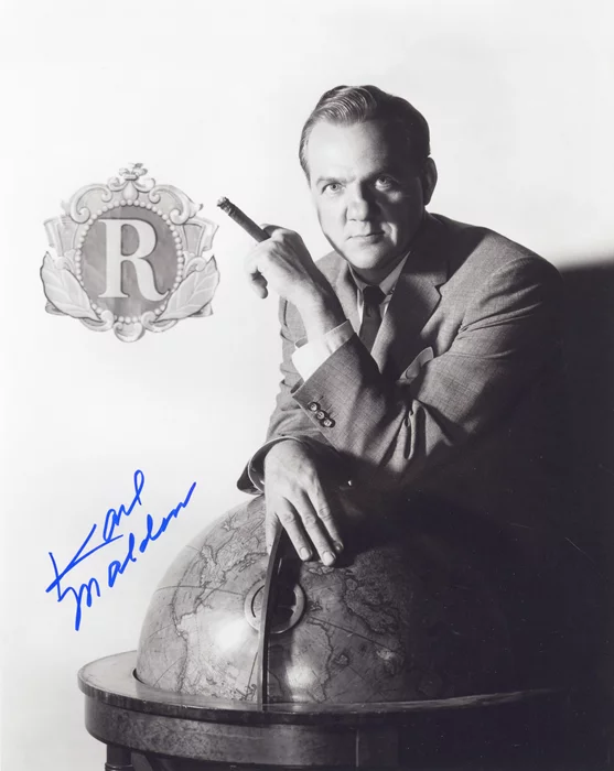 Karl Malden autograph