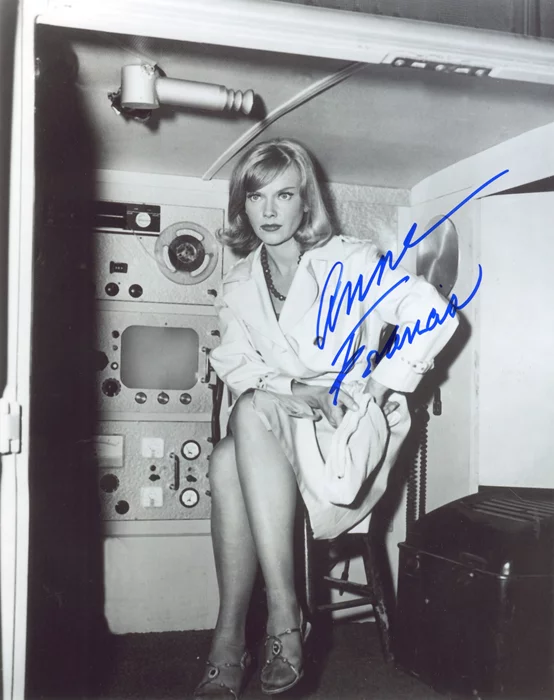 Anne Francis autograph