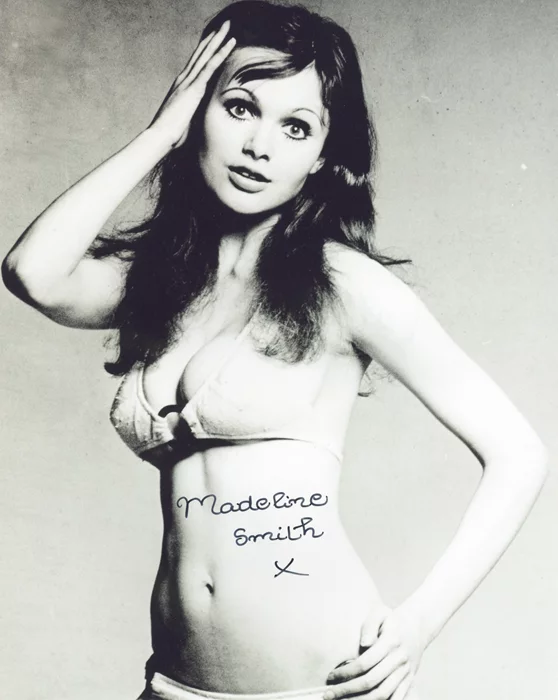 Madeline Smith autograph