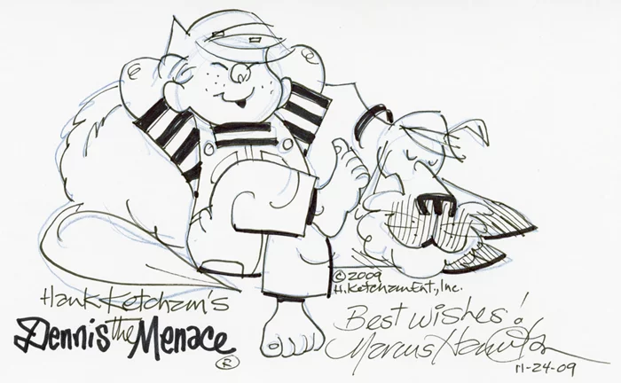 Marcus Hamilton autograph
