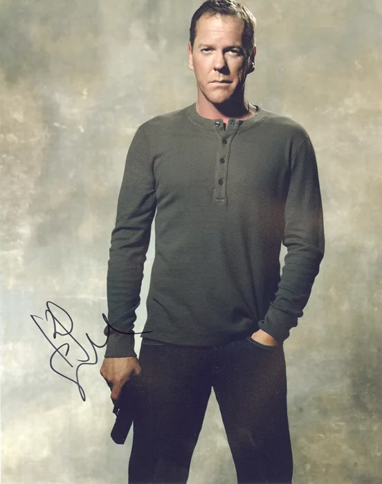 Kiefer Sutherland autograph