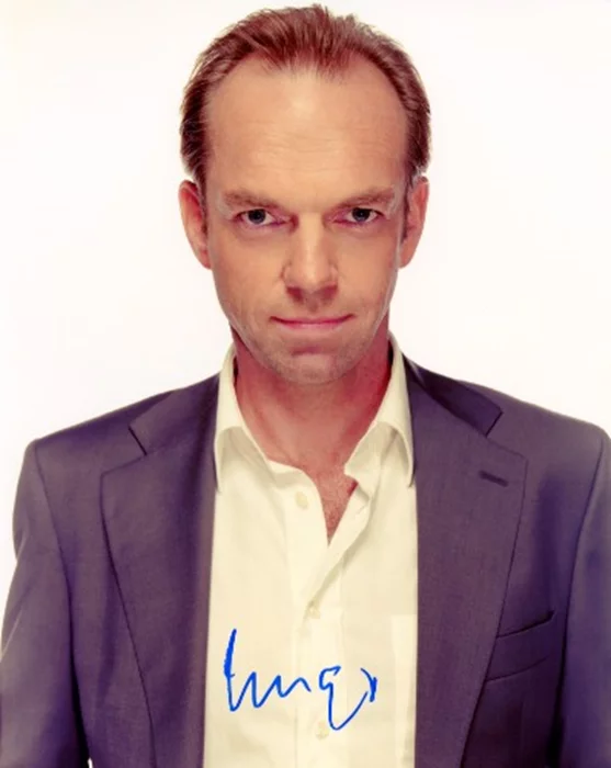 Hugo Weaving autograph