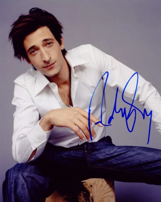 Adrien Brody autograph
