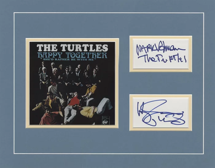The Turtles autograph