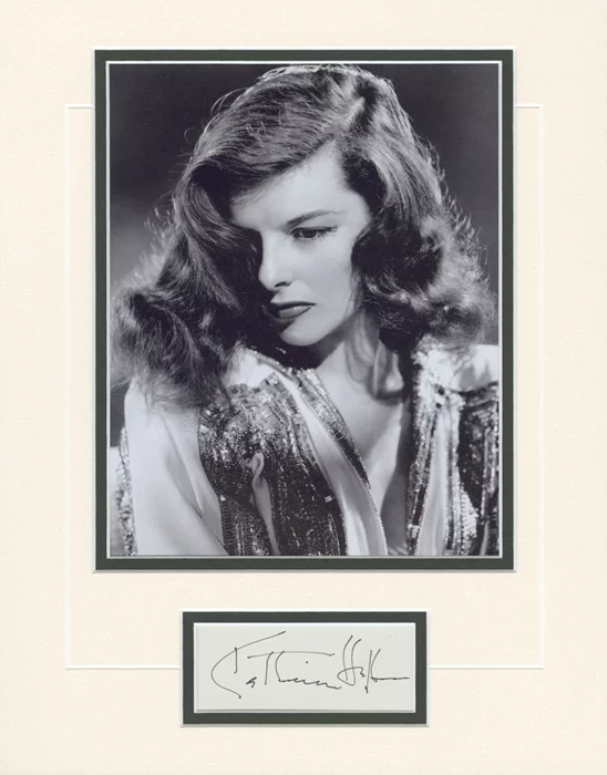 Katharine Hepburn autograph