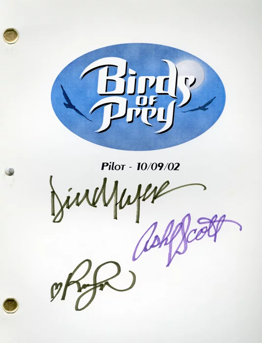 Birds of Prey autograph