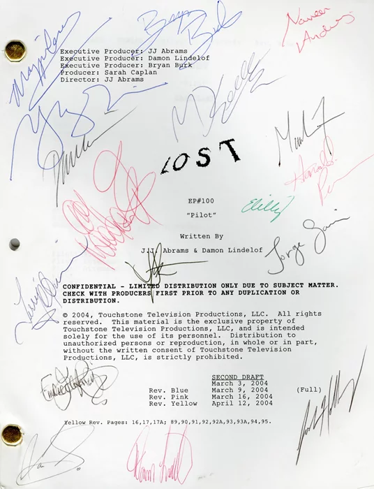 Lost autograph