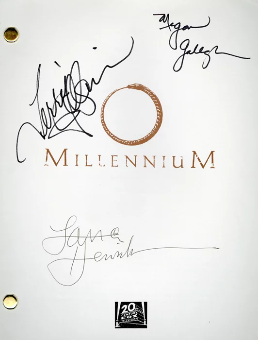 Millennium autograph