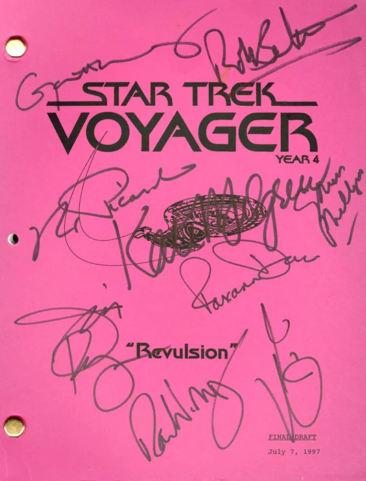 Star Trek: Voyager autograph