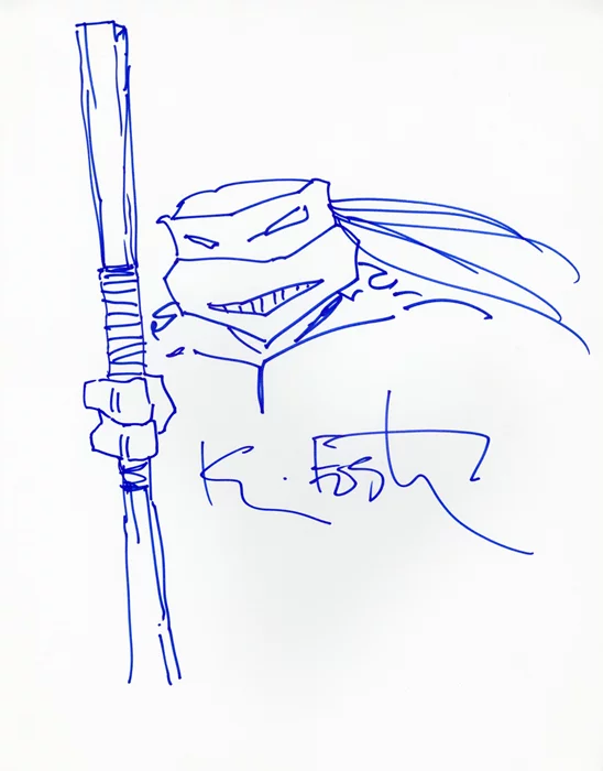 Kevin Eastman autograph