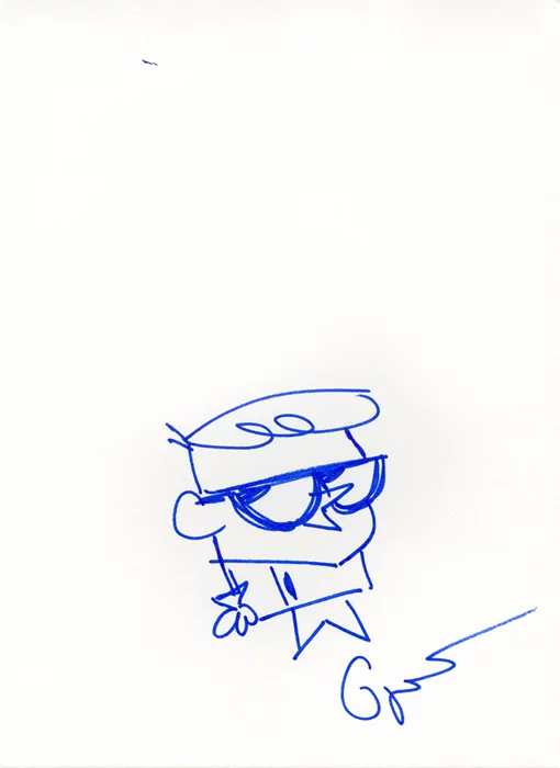 Genndy Tartakovsky autograph