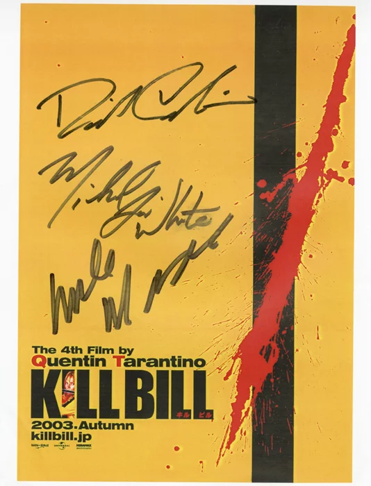 Kill Bill: Vol 1 autograph