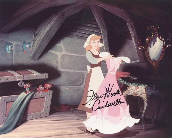 Ilene Woods autograph