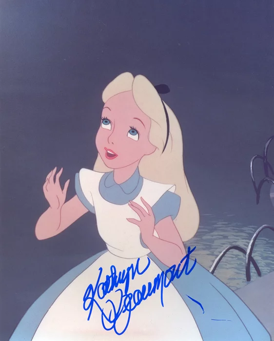 Kathryn Beaumont autograph