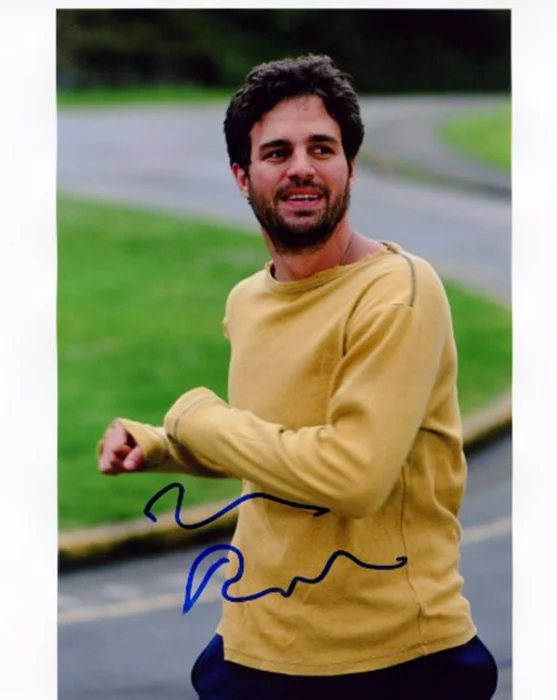 Mark Ruffalo autograph