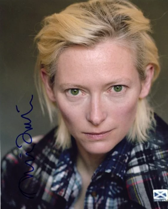 Tilda Swinton autograph