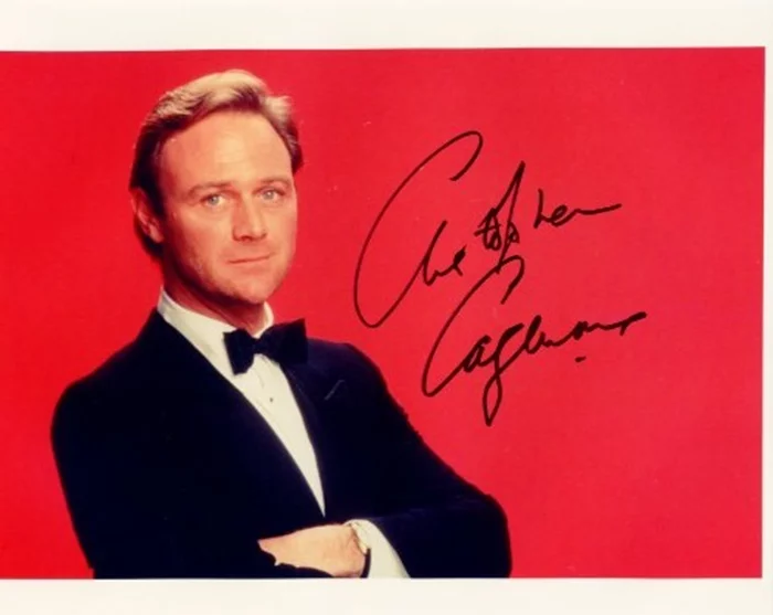 Christopher Cazenove autograph