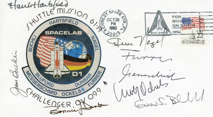STS-61-A Challenger autograph