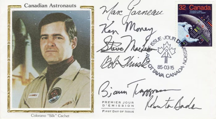 Canadian Astronauts autograph