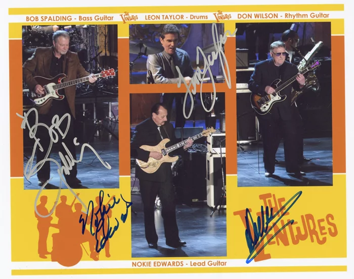 The Ventures autograph